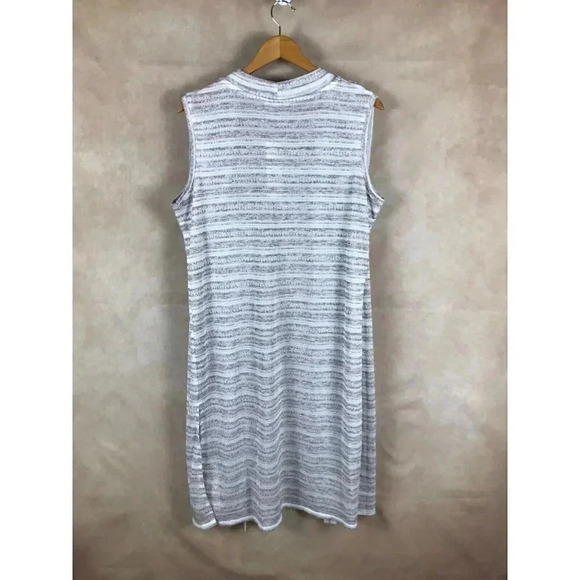 CALVIN KLEIN Sleeveless Long Cardigan Duster ONE SIZE NWT - Picture 9 of 11